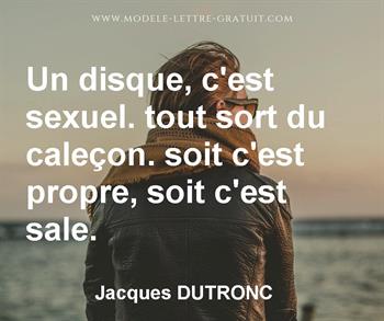 Citation de Jacques DUTRONC