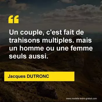 Citation Jacques DUTRONC