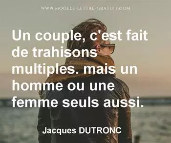 Citation de Jacques DUTRONC