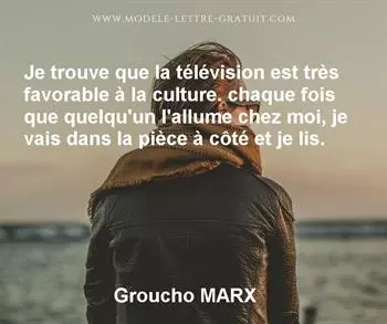Citation de Groucho MARX