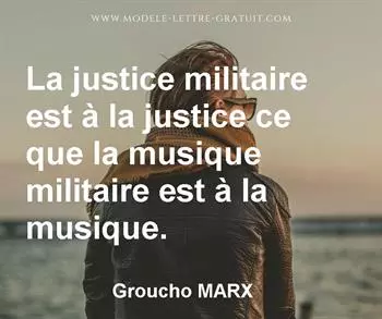 Citation de Groucho MARX