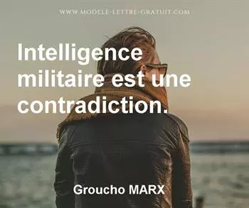 Citation de Groucho MARX