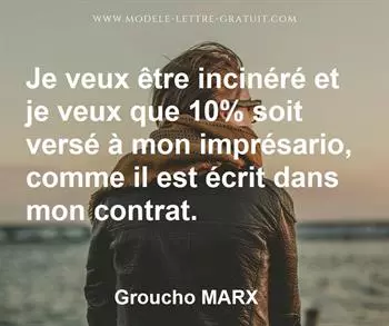 Citation de Groucho MARX