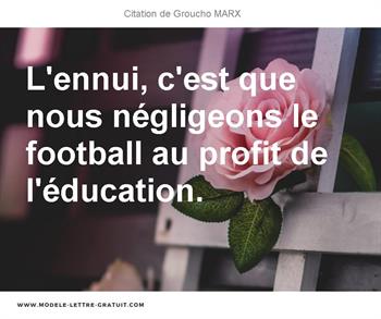 Citations Groucho MARX