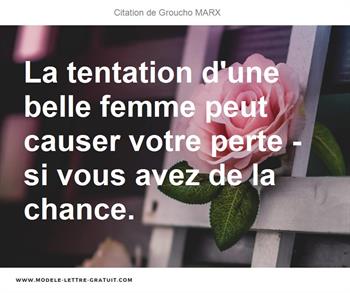 Citations Groucho MARX