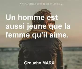 Citation de Groucho MARX