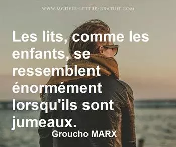 Citation de Groucho MARX
