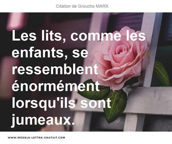 Citations Groucho MARX