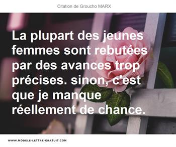 Citations Groucho MARX