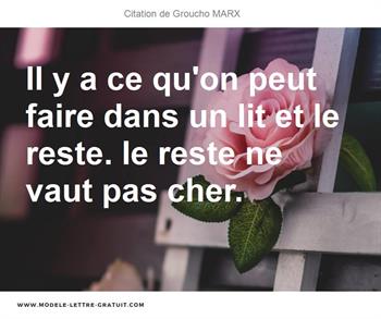 Citations Groucho MARX