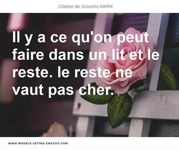 Citations Groucho MARX