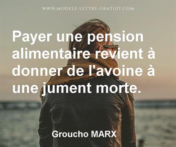 Citation de Groucho MARX