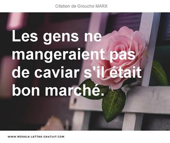 Citations Groucho MARX
