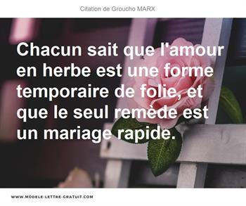 Citations Groucho MARX