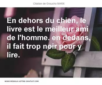 Citations Groucho MARX