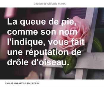 Citations Groucho MARX
