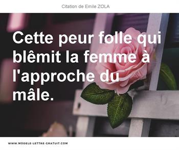 Citations Emile ZOLA