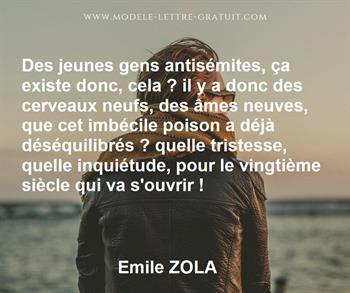 Citation de Emile ZOLA