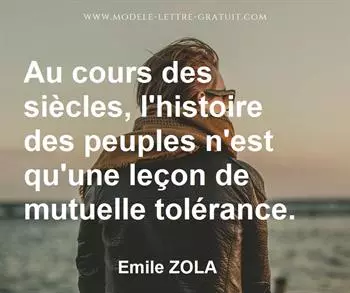 Citation de Emile ZOLA