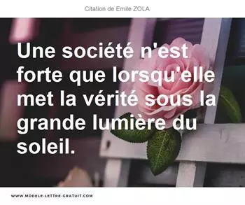 Citations Emile ZOLA