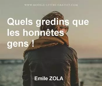 Citation de Emile ZOLA