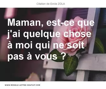 Citations Emile ZOLA
