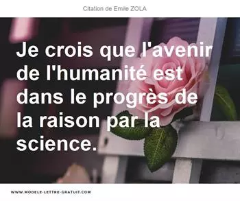 Citations Emile ZOLA