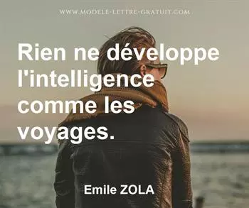 Citation de Emile ZOLA