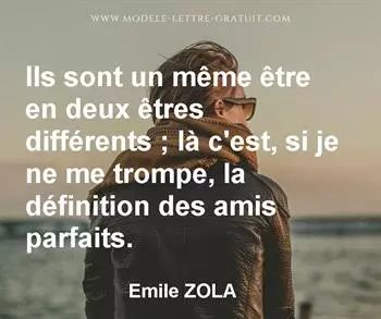 Citation de Emile ZOLA