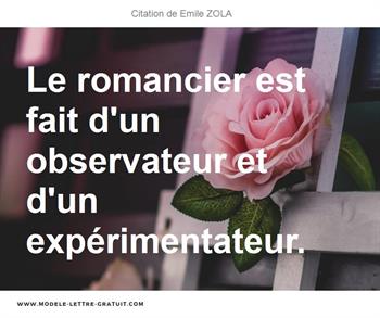 Citations Emile ZOLA