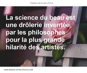 Citations Emile ZOLA