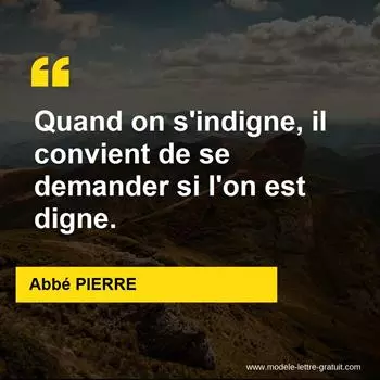 Citation Abbé PIERRE