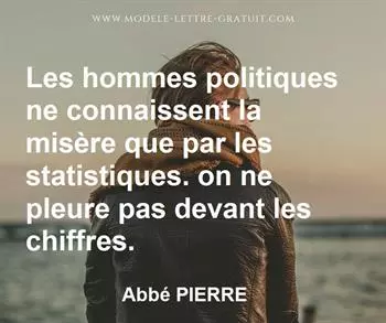 Citation de Abbé PIERRE