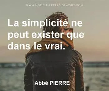 Citation de Abbé PIERRE