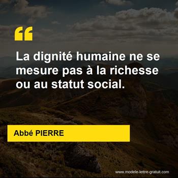 Citation Abbé PIERRE