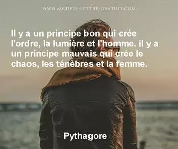 Citation de Pythagore