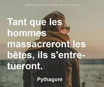 Citation de Pythagore