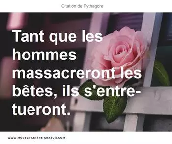 Citations Pythagore