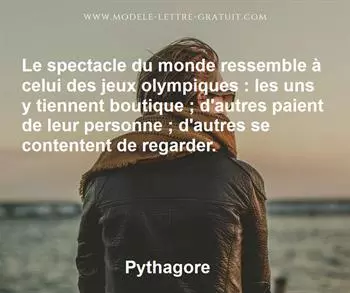 Citation de Pythagore