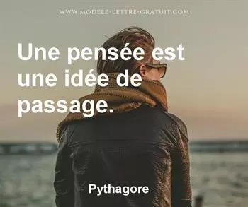 Citation de Pythagore
