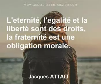 Citation de Jacques ATTALI
