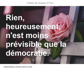 Citations Jacques ATTALI