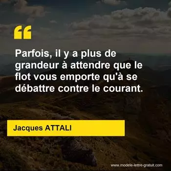Citation Jacques ATTALI
