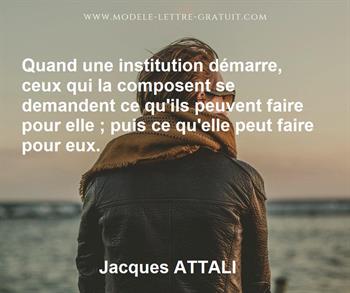 Citation de Jacques ATTALI