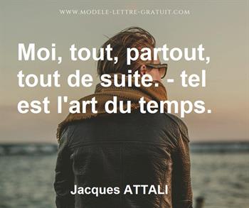 Citation de Jacques ATTALI