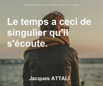 Citation de Jacques ATTALI