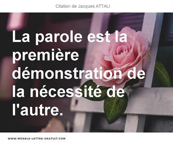 Citations Jacques ATTALI