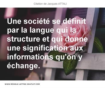 Citations Jacques ATTALI