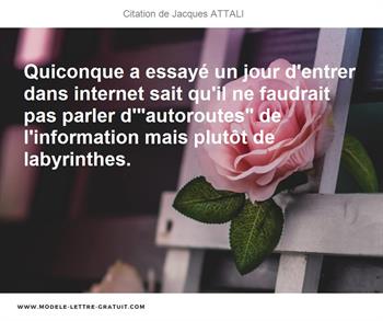 Citations Jacques ATTALI