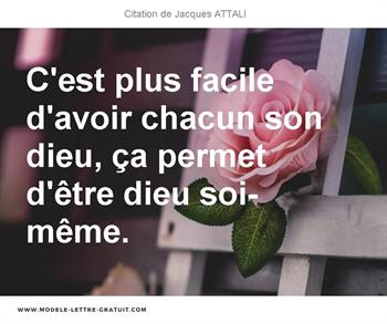 Citations Jacques ATTALI